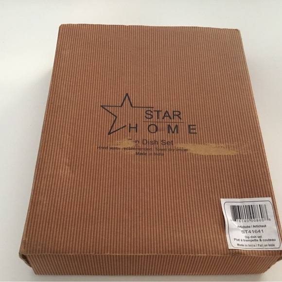 Dip dish with spreading knife. Gift boxes new. - Picture 5 of 5